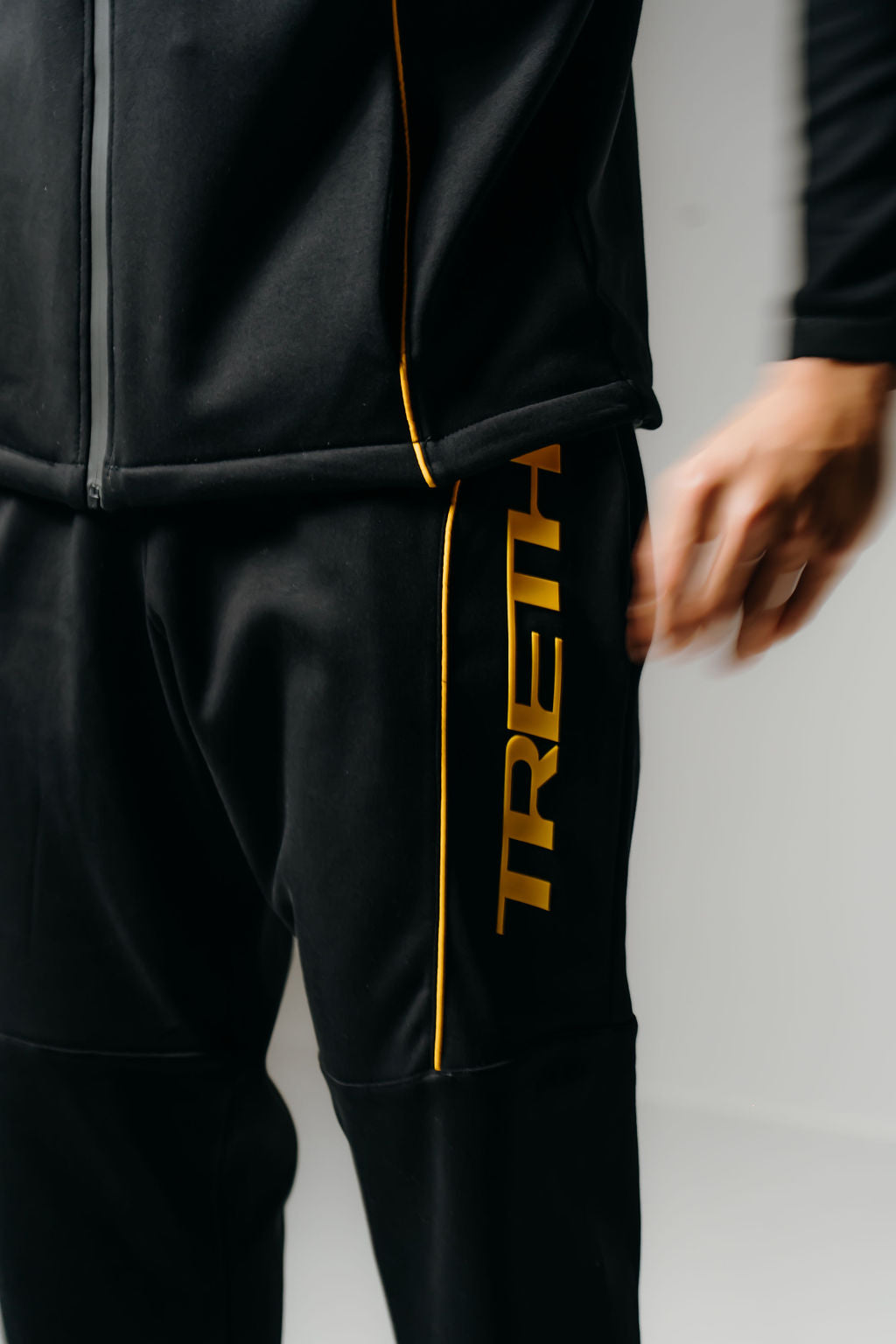 Proformance Tracksuit - Black / Honey Yellow – treth