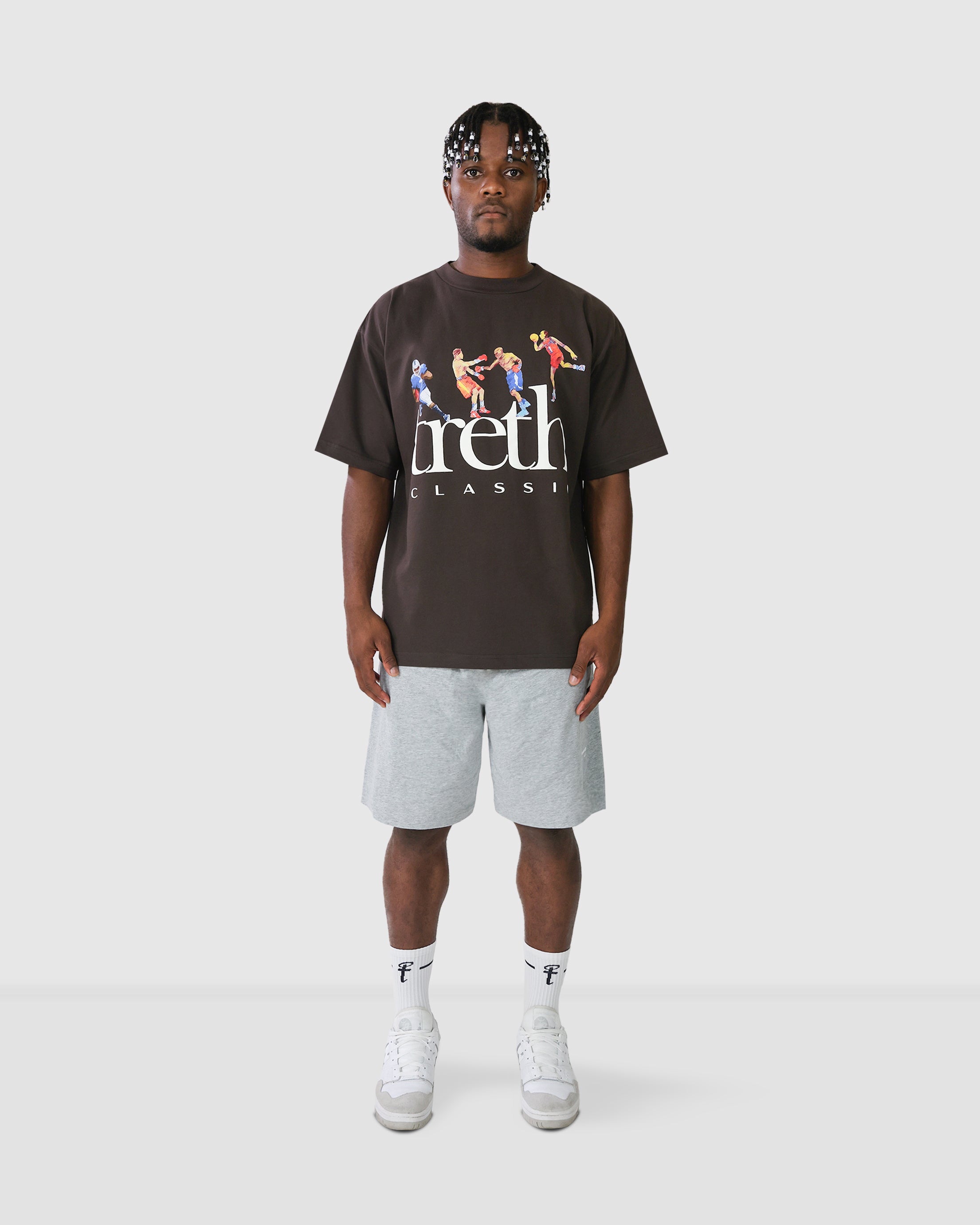 Sportsmanship Tee - Almond Brown – treth