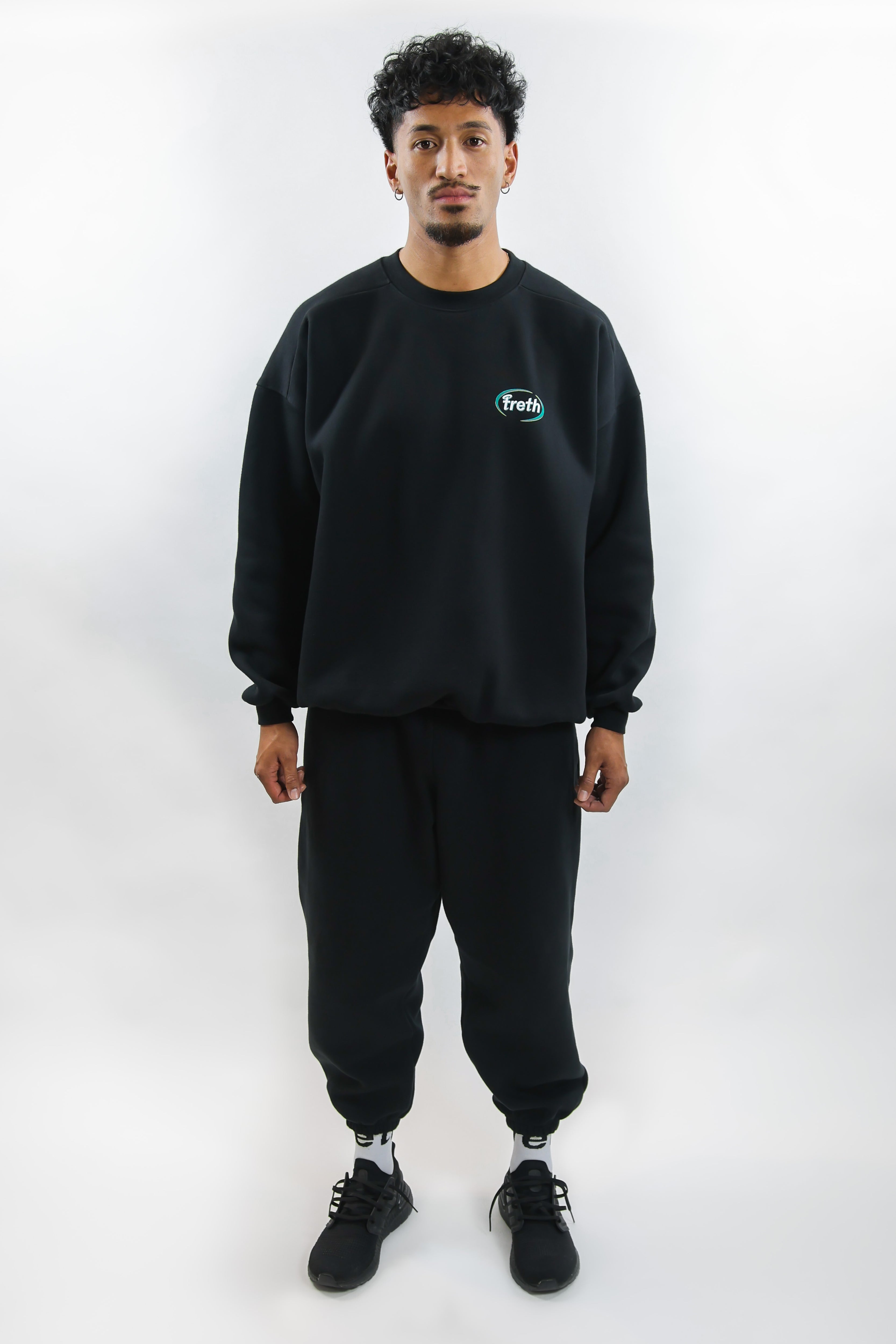 TRETH CLASSIC Tracksuit Black – treth