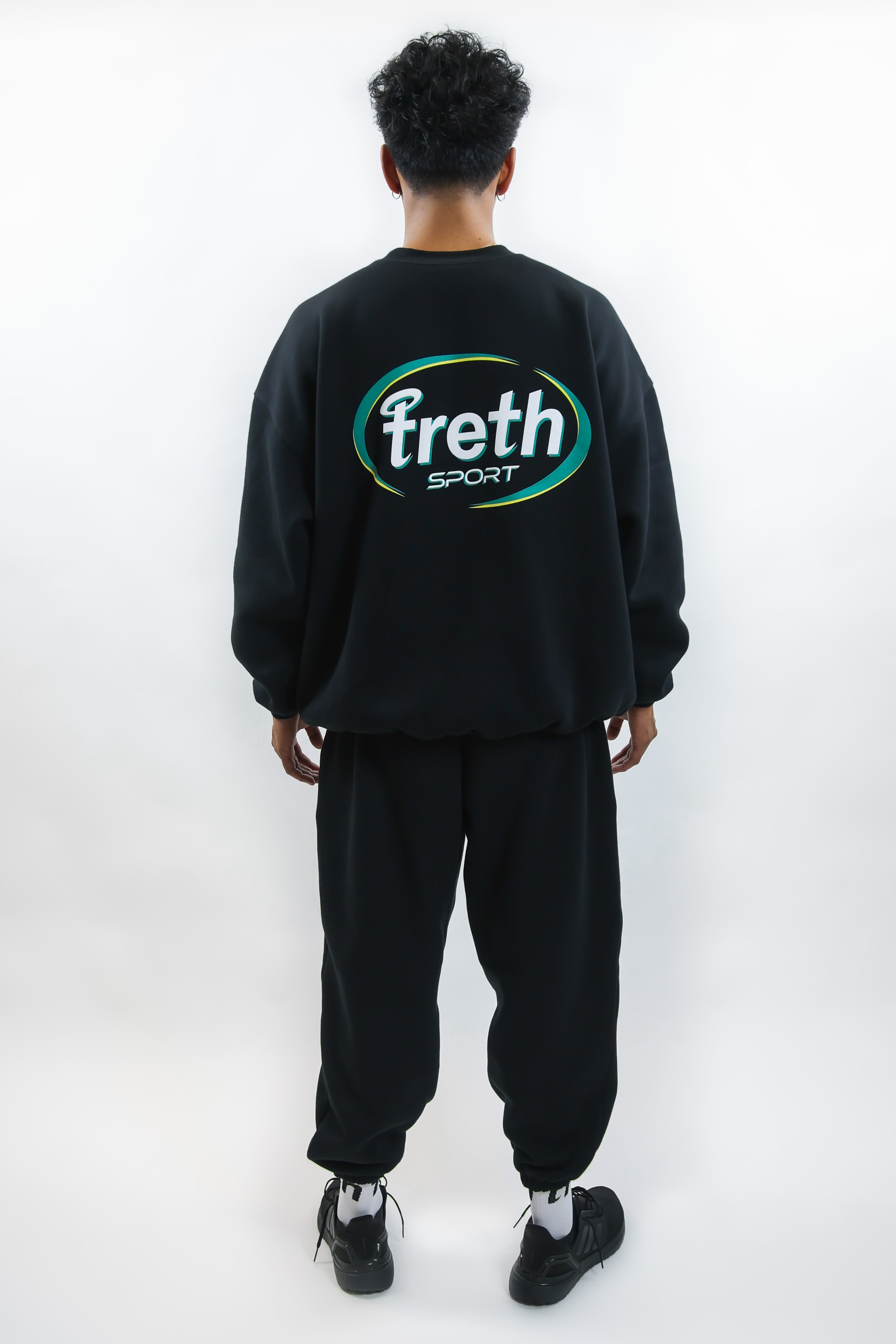 TRETH CLASSIC Tracksuit Black – treth